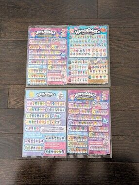 Hatchimals CollEGGtibles collector sheets (2 Sheets). Listing #2